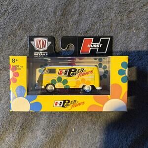 M2 MACHINES 2022 HURST POWER FLOWERS - 1960 VW DELIVERY VAN YELLOW S47